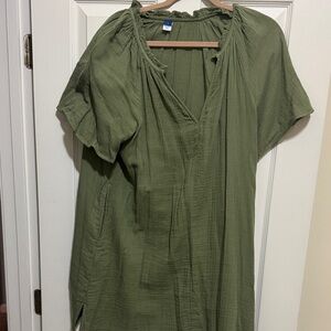 Olive Green Women's dress